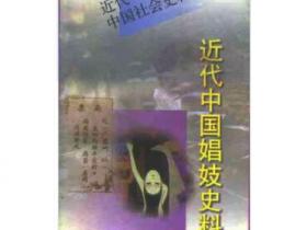 近代中国娼妓史料（上下卷）pdf