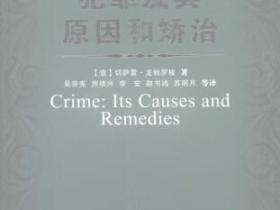 犯罪及其原因和矫治pdf